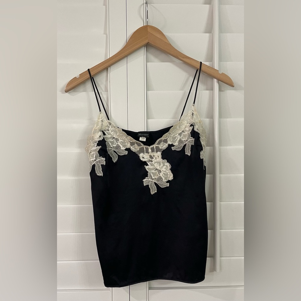 Malizia by La Perla Lace Trim Top